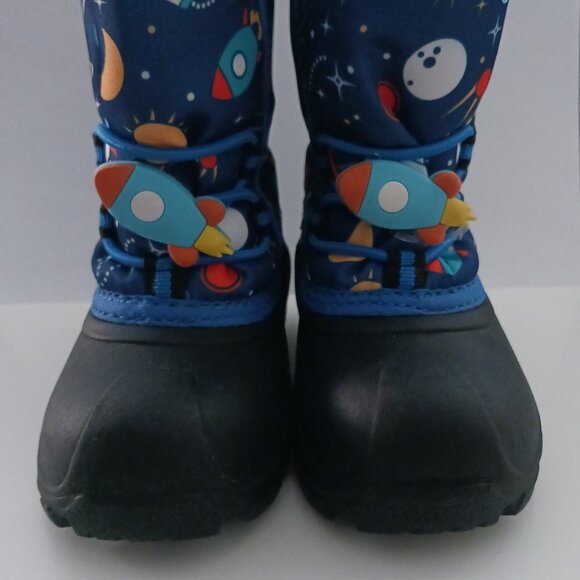 Sole Unisex Youth Insulated Waterproof Winter Snow Boots Rockets Blue  Size 7 - Picture 5 of 13